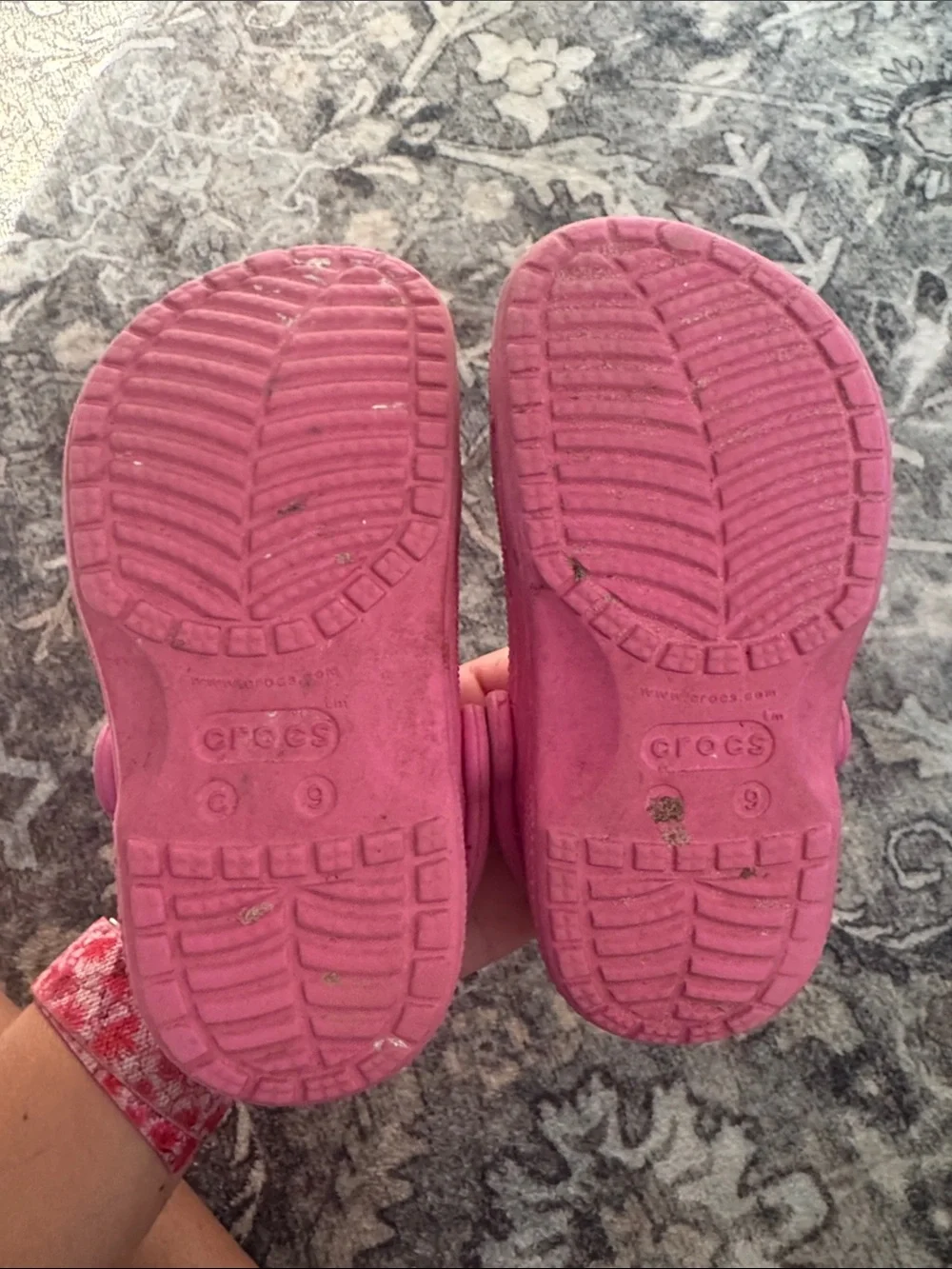 Bundle of 2 Toddler Crocs